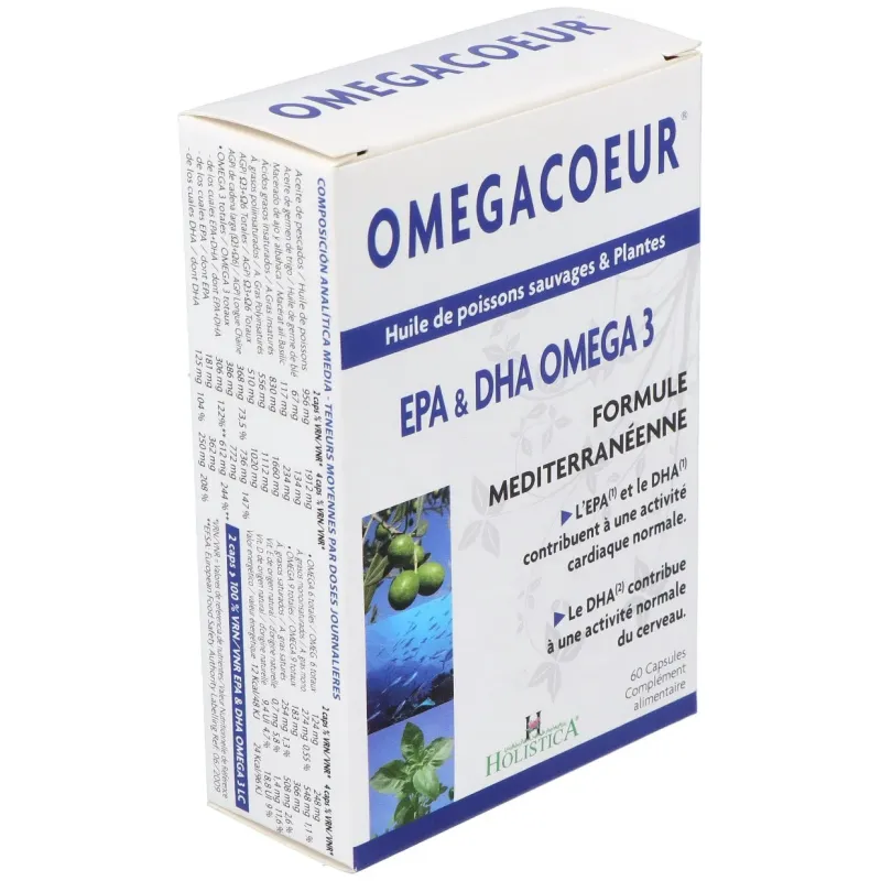 Omegacoeur 60cap. | Farmacia Barata