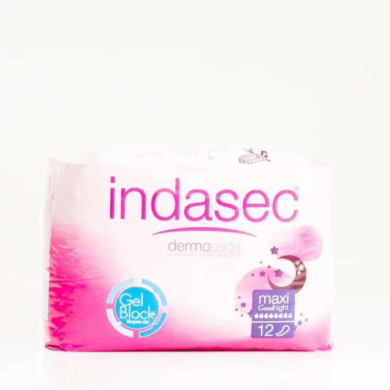 Indasec Dermoseda Maxi Noche, 12 Uds. Indasec Dermoseda Maxi Noche, 12 Uds.