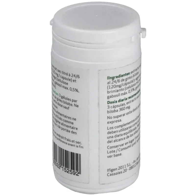 Ifigen ginkgo biloba 90caps | Farmacia Barata