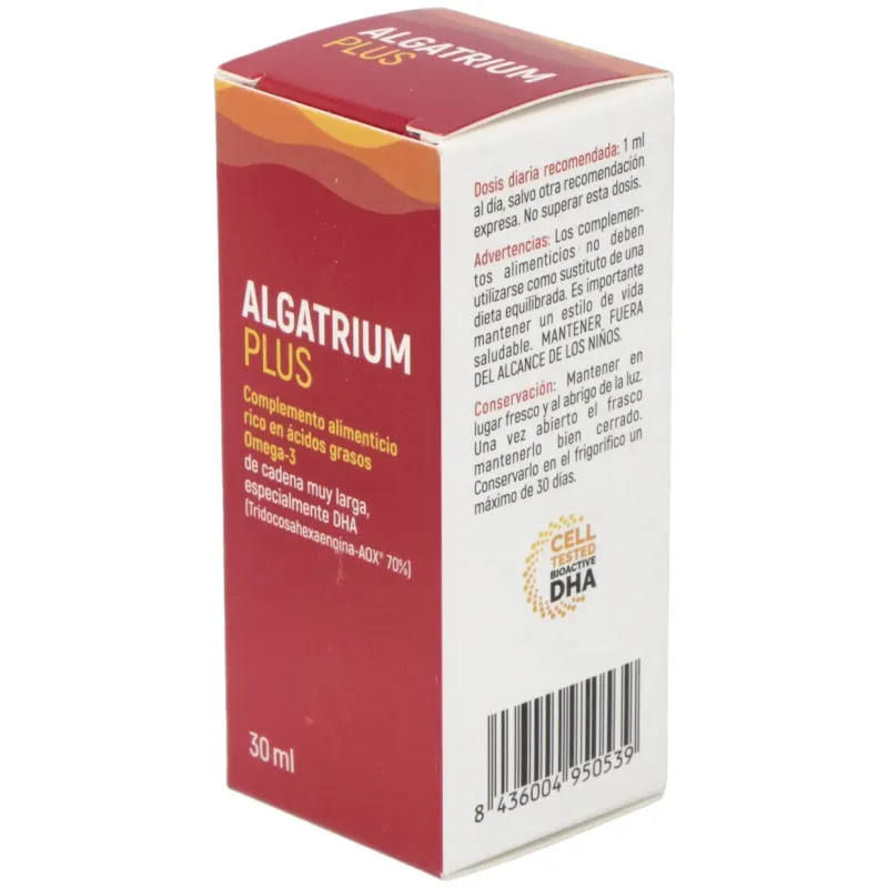 Algatrium plus liquido (dha 70%) 30ml. | Farmacia Barata Algatrium plus liquido (dha 70%) 30ml. | Farmacia Barata