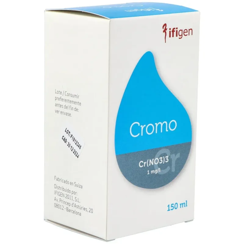 Cromo (cr) oligoelementos 150ml. | Farmacia Barata