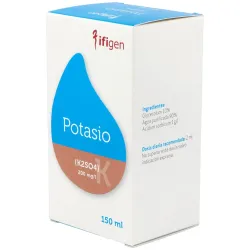 Potasio (k) oligoelementos 150ml. | Farmacia Barata