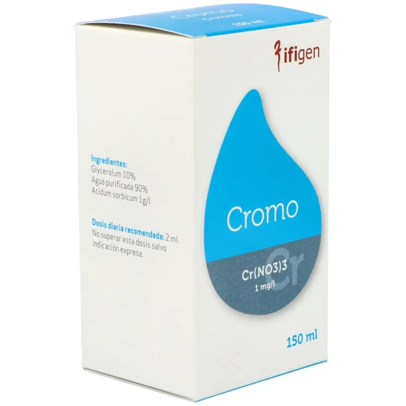 Cromo (cr) oligoelementos 150ml. | Farmacia Barata