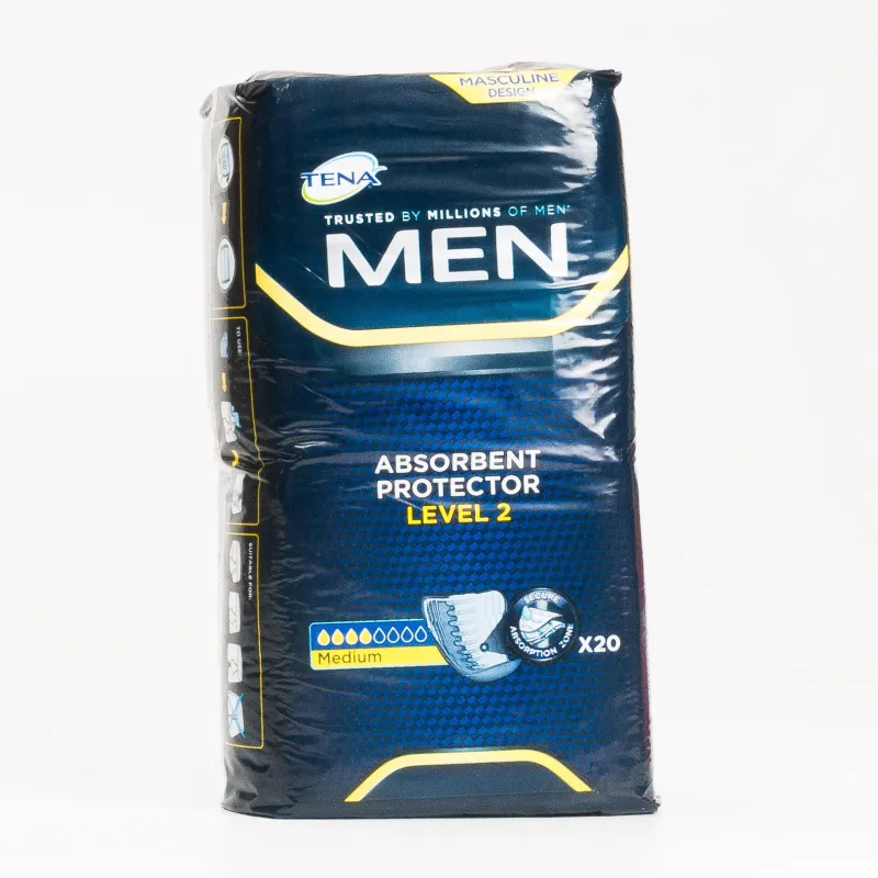 Tena Men Protector Absorbente Nivel 2 Medium, 20 Uds. Tena Men Protector Absorbente Nivel 2 Medium, 20 Uds.