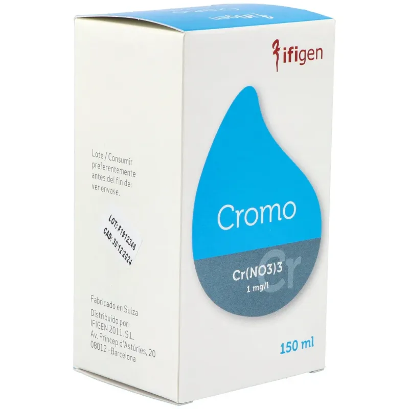 Cromo (cr) oligoelementos 150ml. | Farmacia Barata