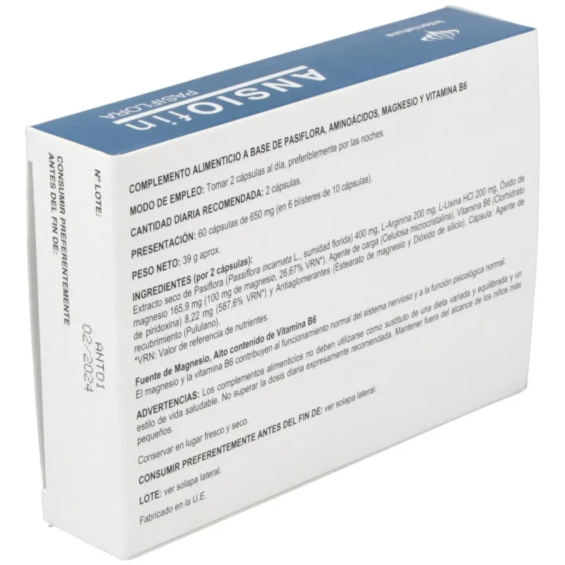 Internature ansiofin 60 cáp | Farmacia Barata