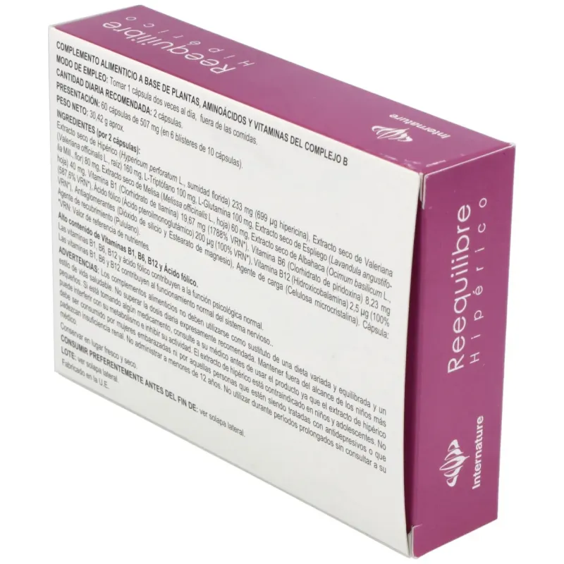 Internature reequilibre 60cap | Farmacia Barata Internature reequilibre 60cap | Farmacia Barata