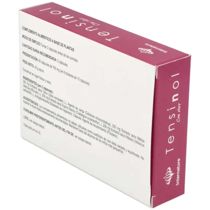 Internature tensinol 60cap | Farmacia Barata