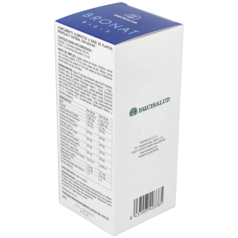 Equisalud bronat jarabe 250ml | Farmacia Barata