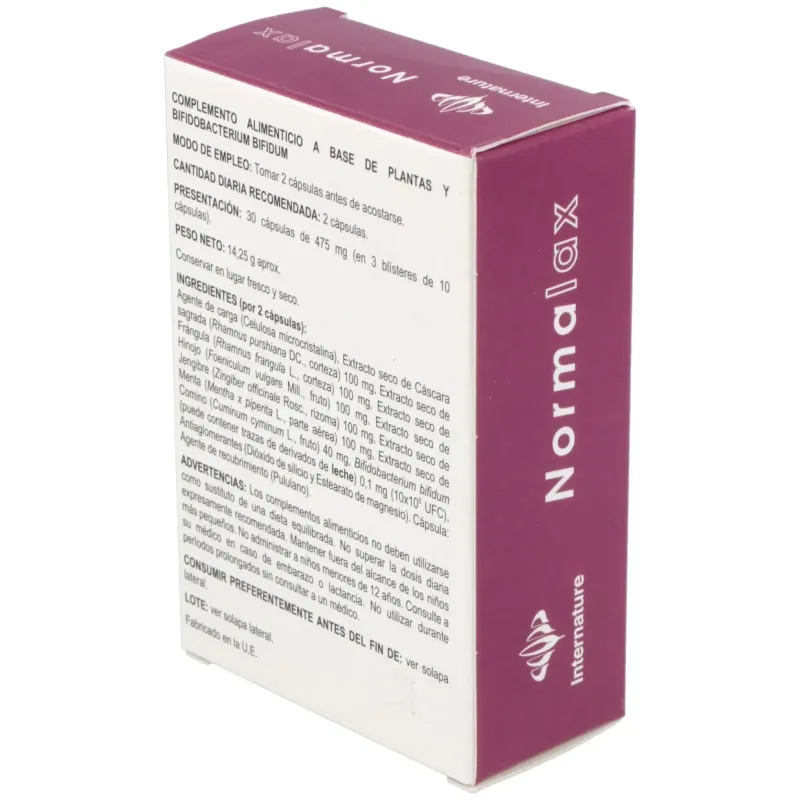 Internature normalax 30cap | Farmacia Barata Internature normalax 30cap | Farmacia Barata