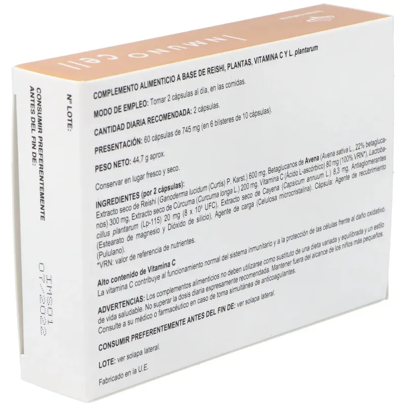 Internature inmunocell 60cap | Farmacia Barata