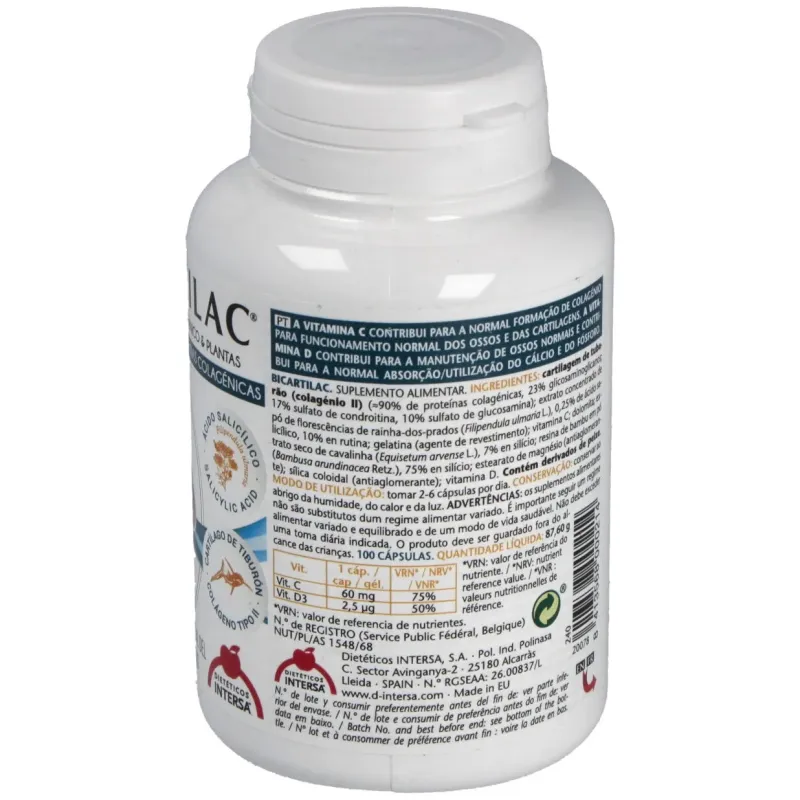 Bicartilac 100 cap intersa | Farmacia Barata