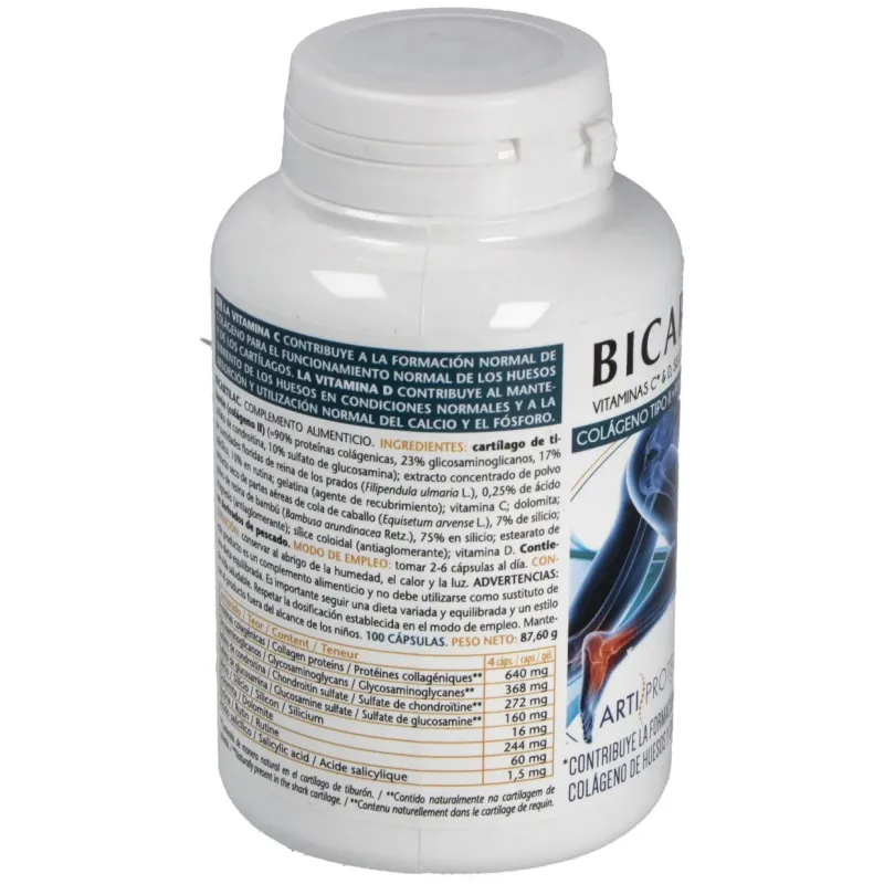 Bicartilac 100 cap intersa | Farmacia Barata