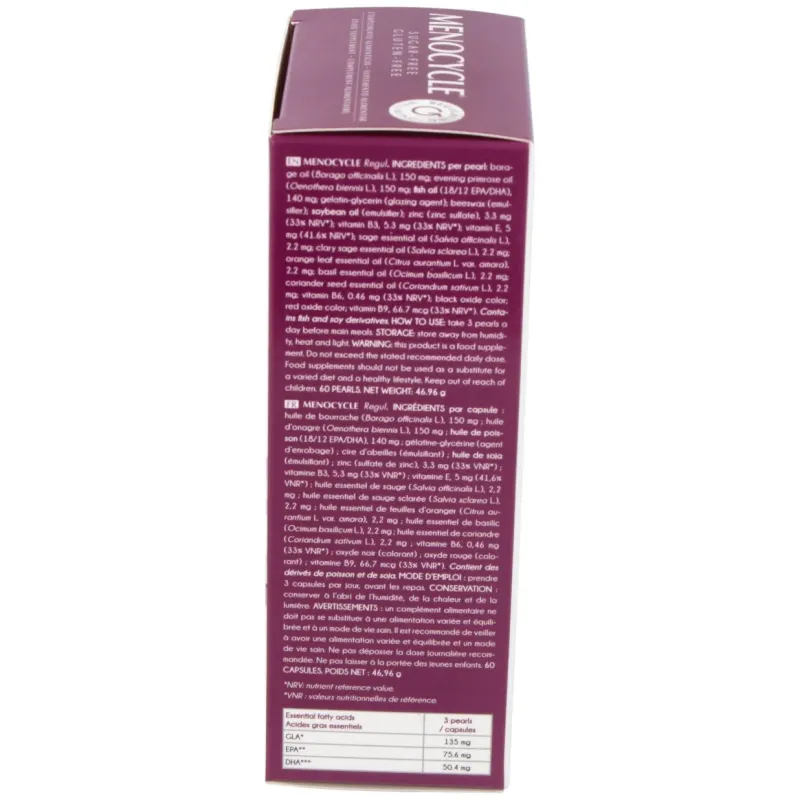 Menocycle 60 perlas | Farmacia Barata