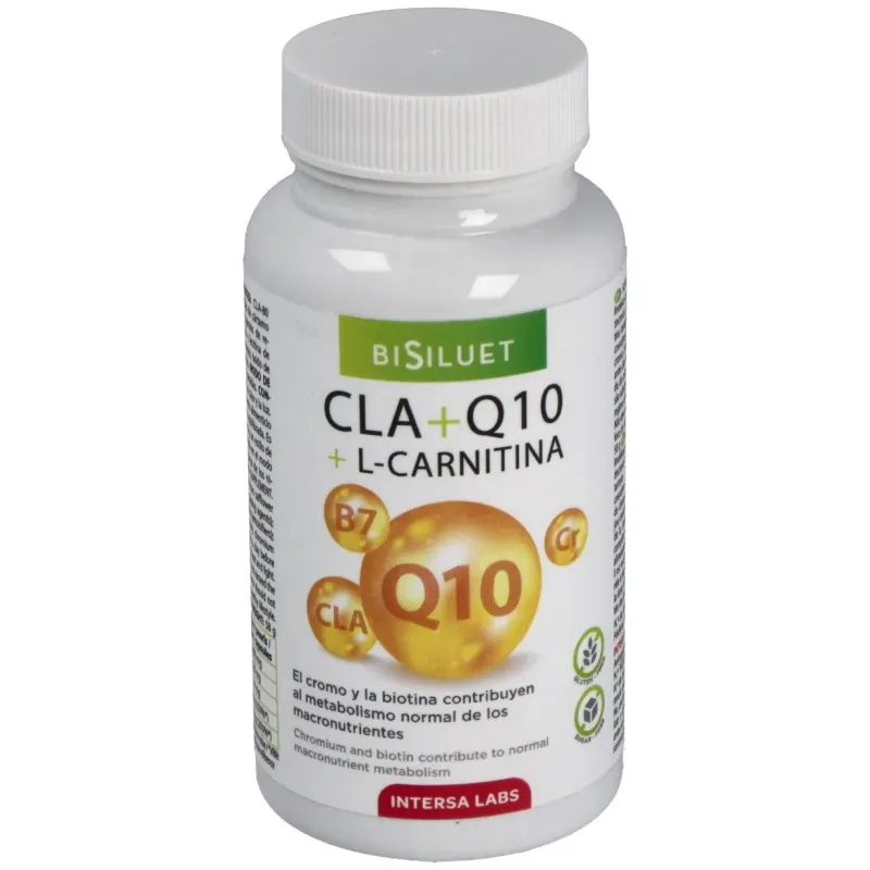 Intersa bisiluet cla + q10 + l carnitina 45caps | Farmacia Barata