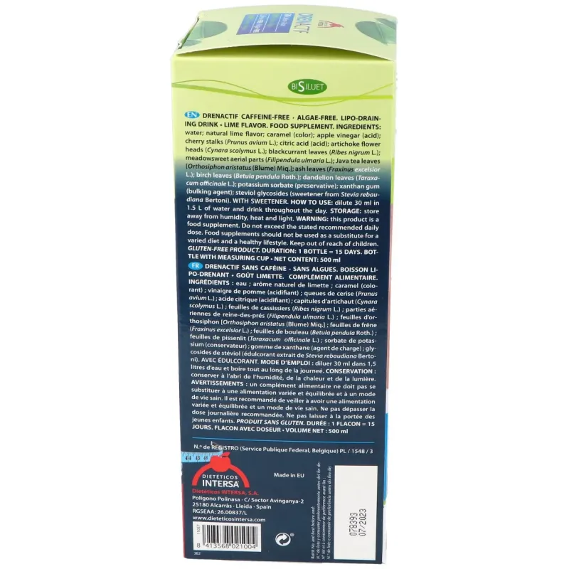Dren actif sin 500ml. | Farmacia Barata