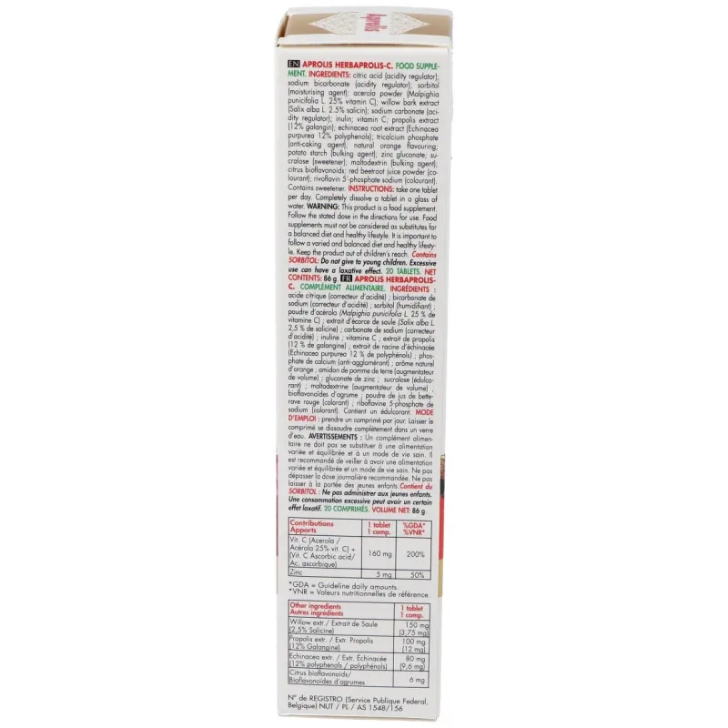 Aprolis herbaprolis c 20 comp intersa | Farmacia Barata