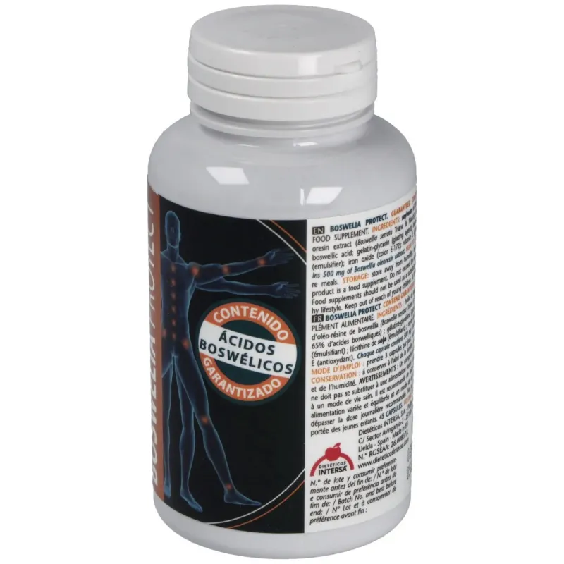 Intersa boswelia protect 500mg 45 perlas | Farmacia Barata