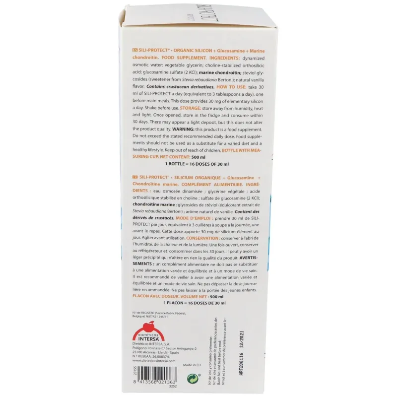 Dietéticos intersa sili protect líquido 500ml | Farmacia Barata