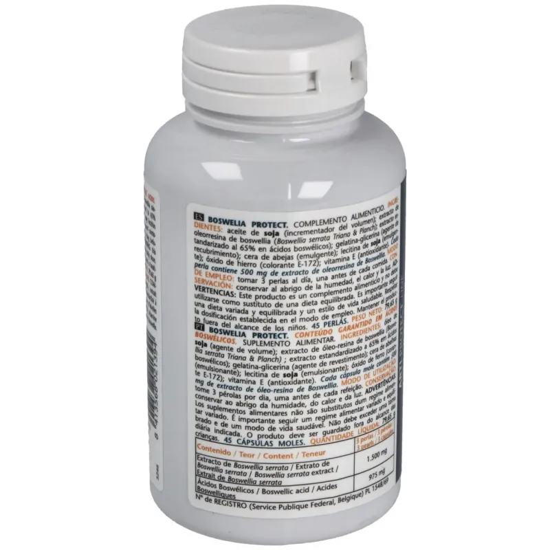 Intersa boswelia protect 500mg 45 perlas | Farmacia Barata