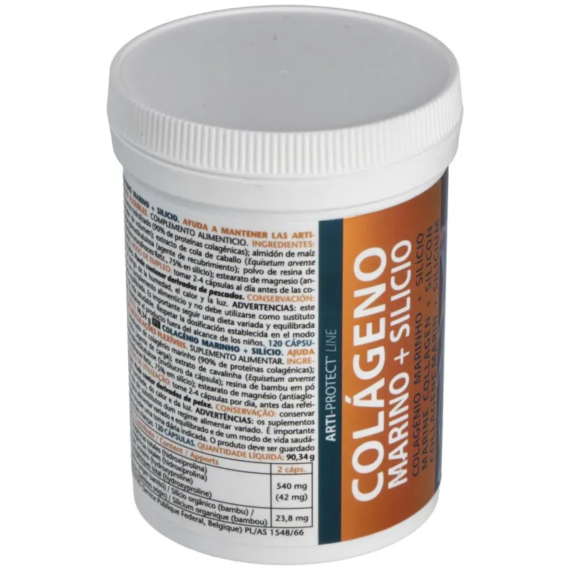 Intersa colágeno marino silicio 120caps | Farmacia Barata