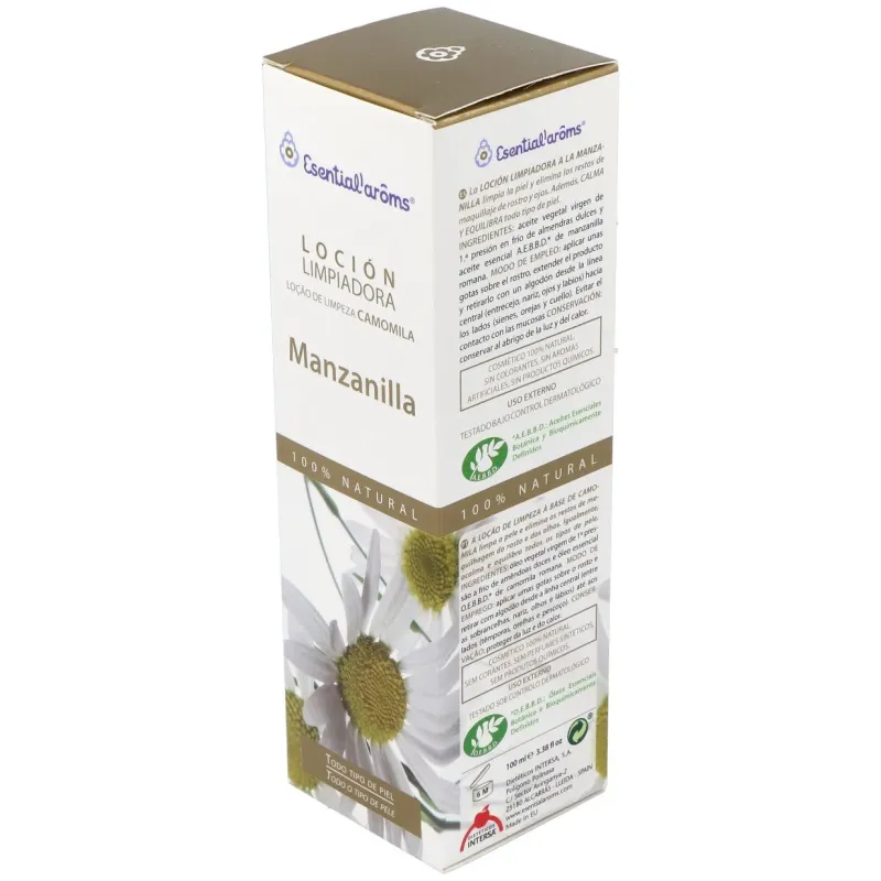 Locion limpiadora la manzanilla 100ml.esentialaro | Farmacia Barata