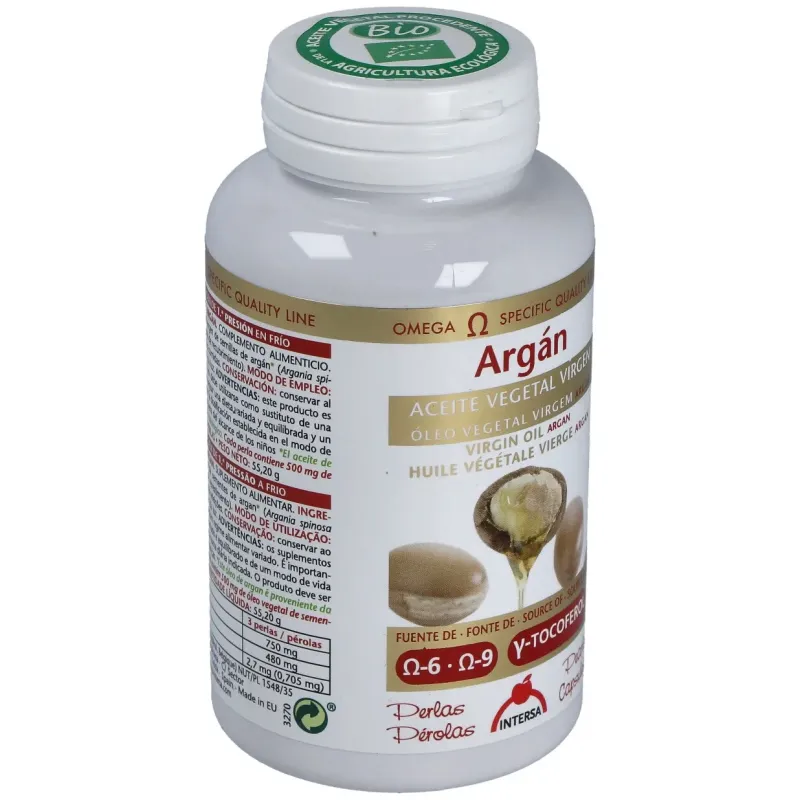 Intersa argán 80 perlas | Farmacia Barata