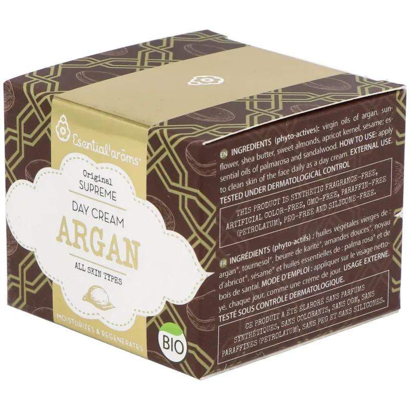 Esential aroms crema argan facial 50ml | Farmacia Barata