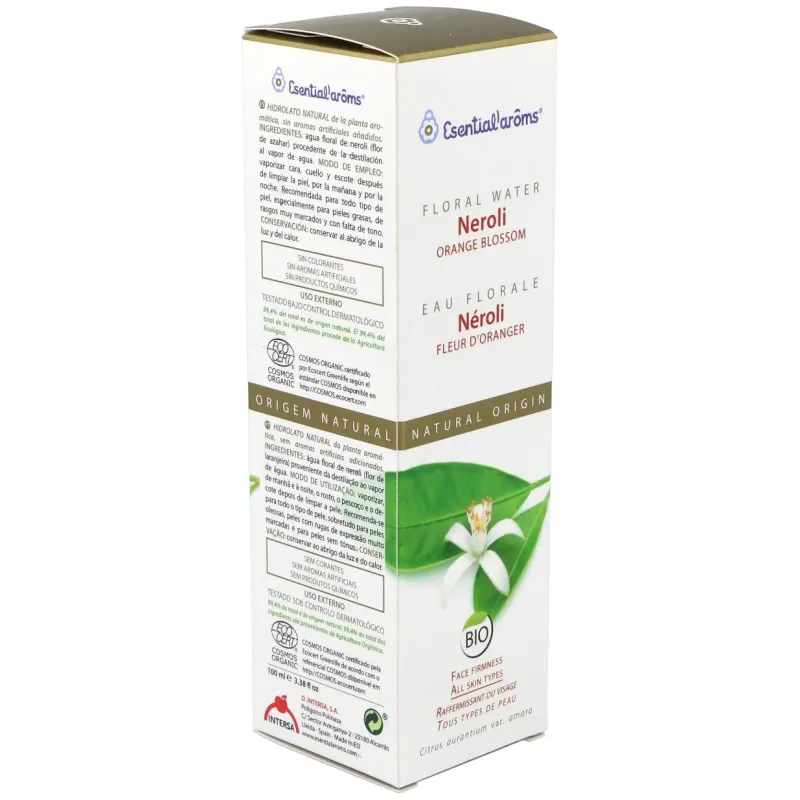 Esential aroms agua floral neroli de azahar 100ml | Farmacia Barata