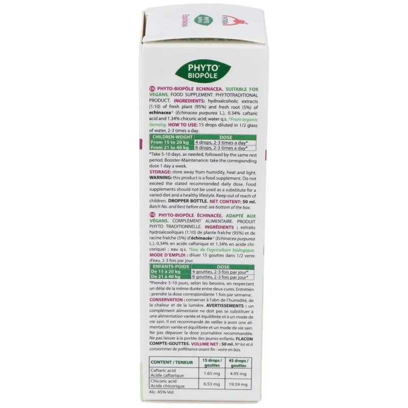 Phyto-bipole bio echinacea 50ml. | Farmacia Barata