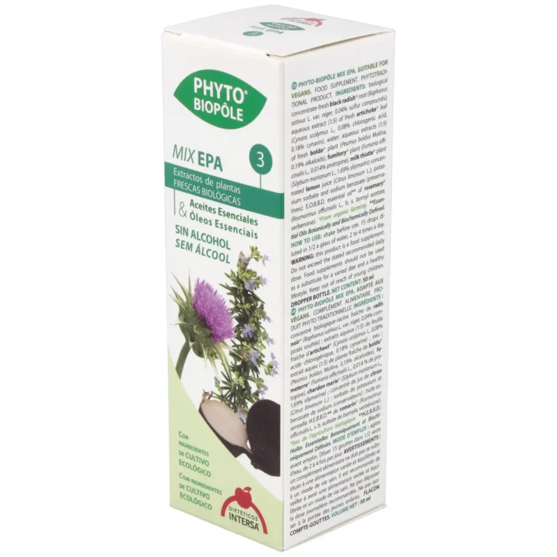 Phyto-bipole mix-epa (hepatico) 50ml. | Farmacia Barata