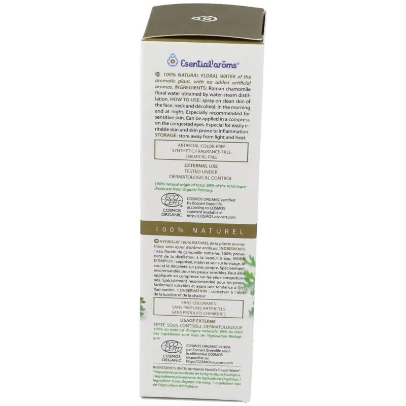 Esential aroms hidrolato manzanilla romana 100ml | Farmacia Barata