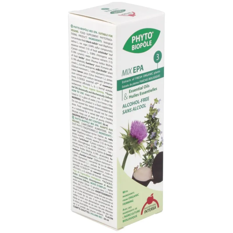 Phyto-bipole mix-epa (hepatico) 50ml. | Farmacia Barata