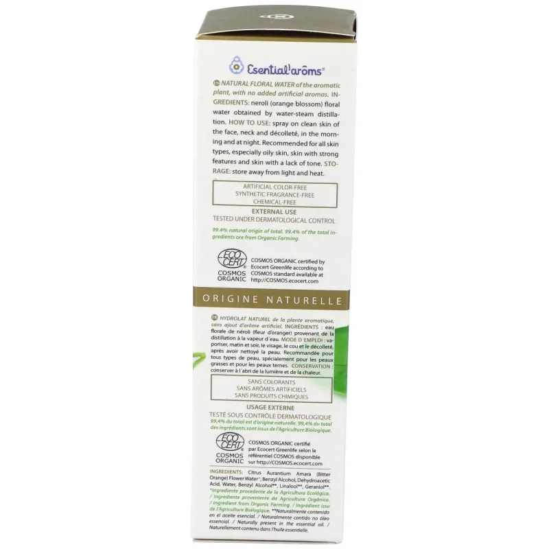 Esential aroms agua floral neroli de azahar 100ml | Farmacia Barata