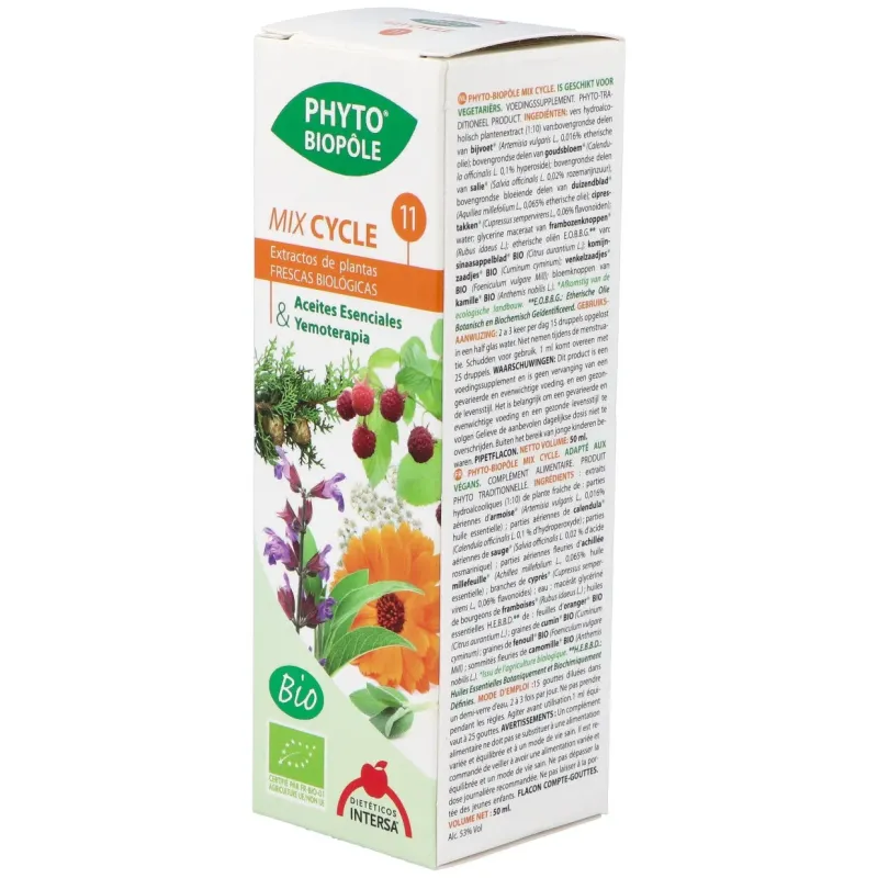 Phyto-bipole mix-cycle (ciclo menstrual) 50ml. | Farmacia Barata
