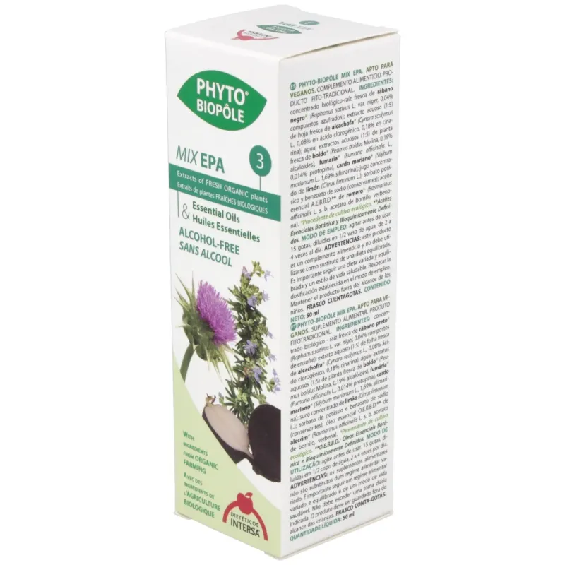 Phyto-bipole mix-epa (hepatico) 50ml. | Farmacia Barata