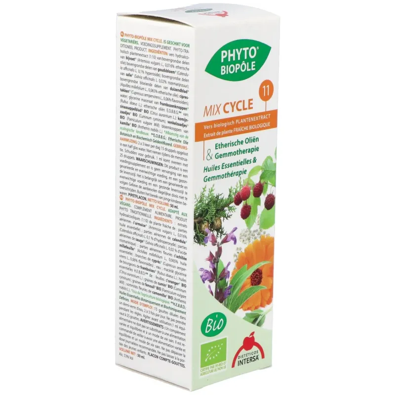 Phyto-bipole mix-cycle (ciclo menstrual) 50ml. | Farmacia Barata