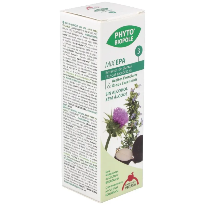 Phyto-bipole mix-epa (hepatico) 50ml. | Farmacia Barata