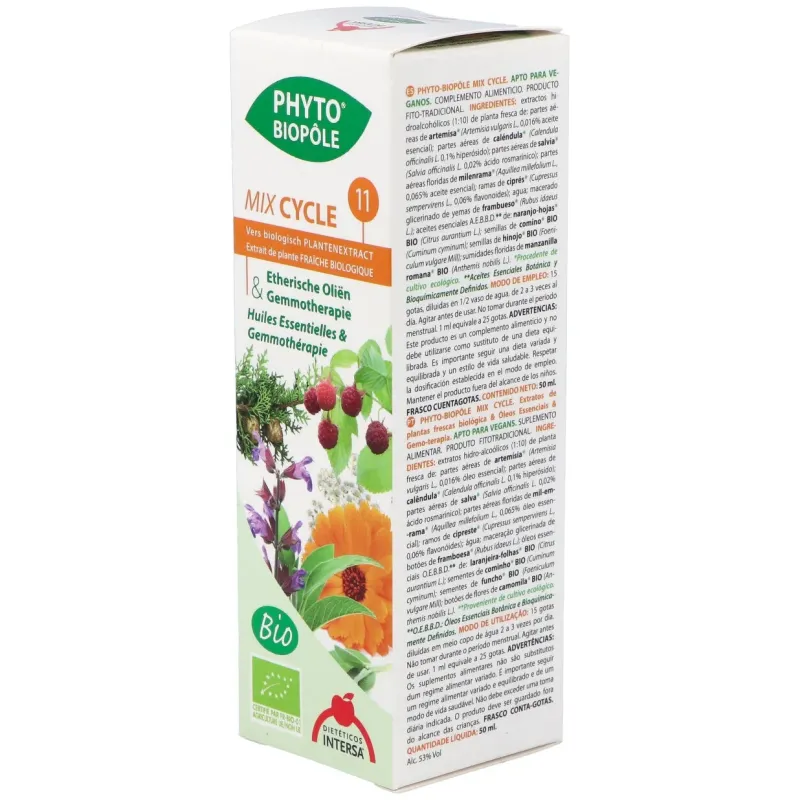 Phyto-bipole mix-cycle (ciclo menstrual) 50ml. | Farmacia Barata