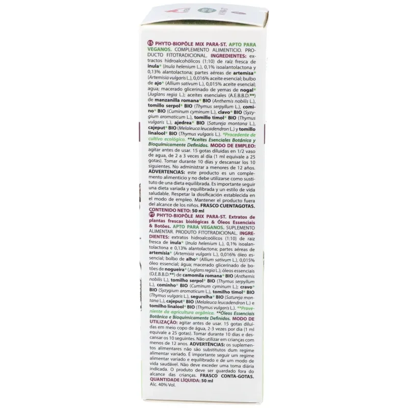 Phyto-bipole mix-para-st (intestinal) 50ml. | Farmacia Barata Phyto-bipole mix-para-st (intestinal) 50ml. | Farmacia Barata