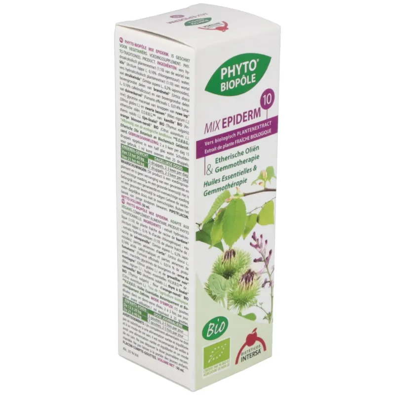 Intersa phytobiopole mix nº 10 epiderm bio 50ml | Farmacia Barata