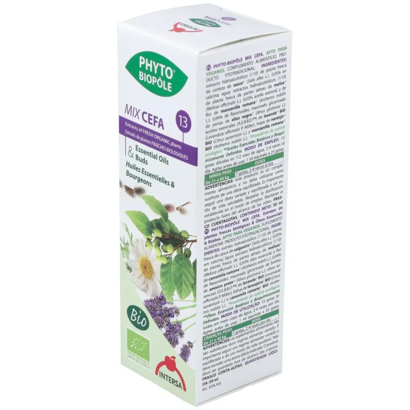 Phyto-bipole mix-cefa (cefaleas) 50ml. | Farmacia Barata