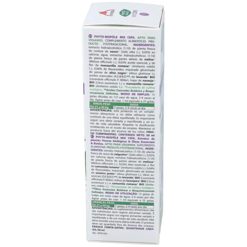 Phyto-bipole mix-cefa (cefaleas) 50ml. | Farmacia Barata