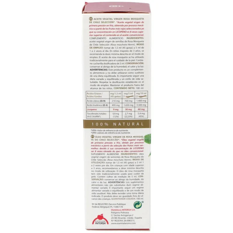 Esential'arôms lycorose rosa mosqueta selección 100ml | Farmacia Barata Esential'arôms lycorose rosa mosqueta selección 100ml | Farmacia Barata