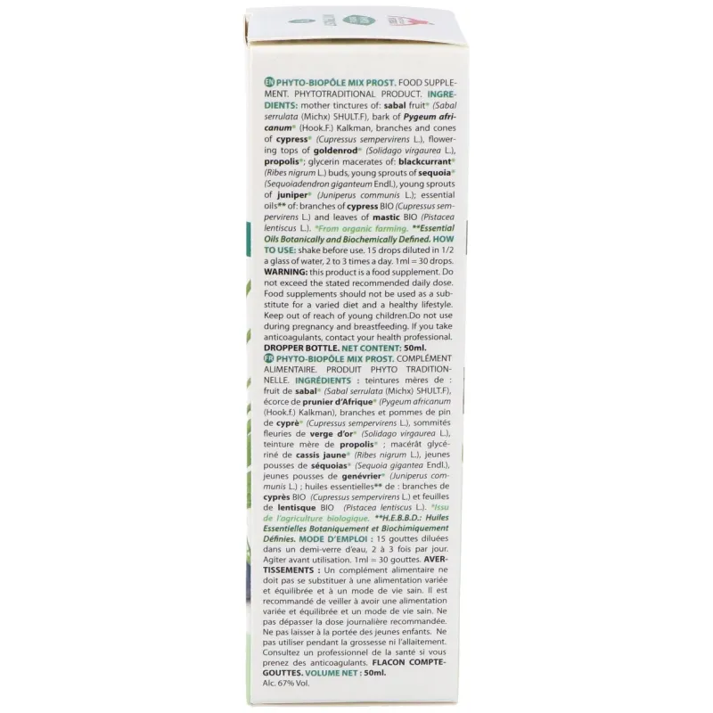 Phyto-bipole mix-prost (prostata) 50ml. | Farmacia Barata