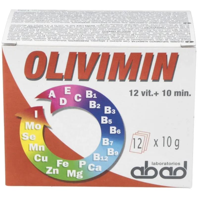 Olivimin vit+mine (iroviton) 12sbrs | Farmacia Barata Olivimin vit+mine (iroviton) 12sbrs | Farmacia Barata