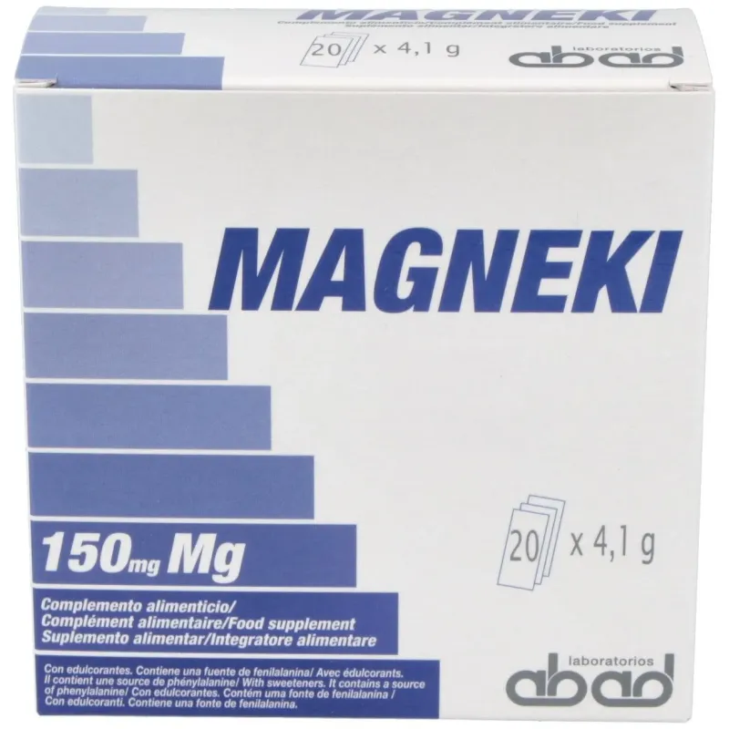 Magneki eferves musculos/huesos (magneva) 20sbrs. | Farmacia Barata