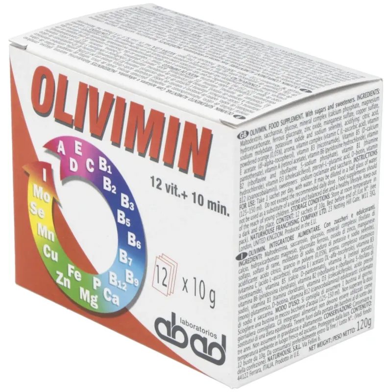 Olivimin vit+mine (iroviton) 12sbrs | Farmacia Barata Olivimin vit+mine (iroviton) 12sbrs | Farmacia Barata