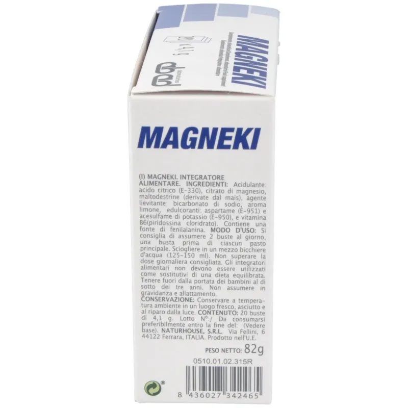 Magneki eferves musculos/huesos (magneva) 20sbrs. | Farmacia Barata