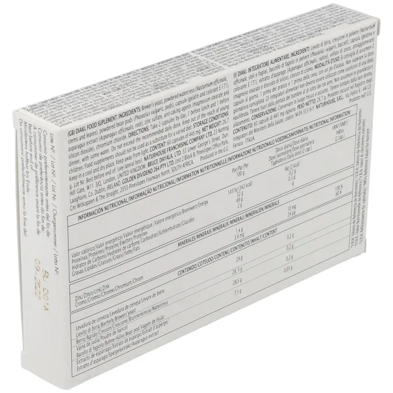 Diaki diabetes 60cap | Farmacia Barata